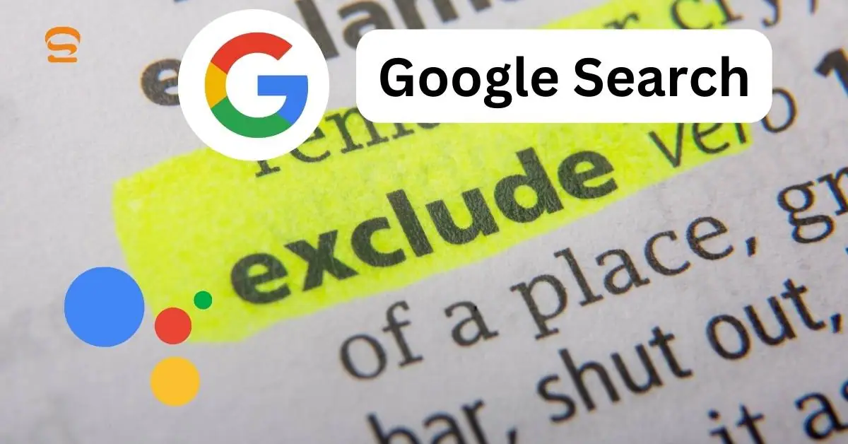 how to exclude word from google search